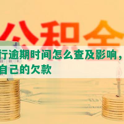 发银行逾期时间怎么查及影响，如何查询自己的欠款