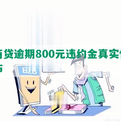 网商贷逾期800元违约金真实情况公布