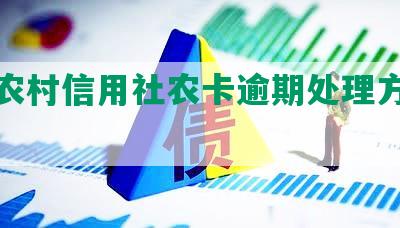 云南农村信用社农卡逾期处理方法及后果