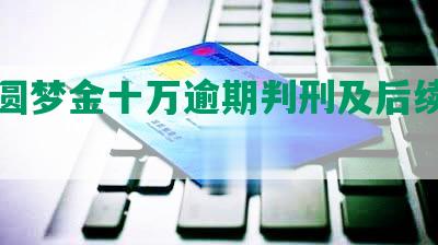 中信圆梦金十万逾期判刑及后续处理方法