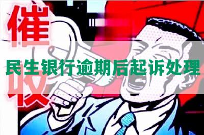 民生银行逾期后起诉处理