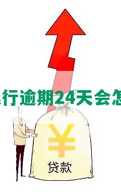 招商银行逾期24天会怎么办？