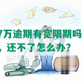 网商贷7万逾期有宽限期吗，多久，多少天，还不了怎么办？