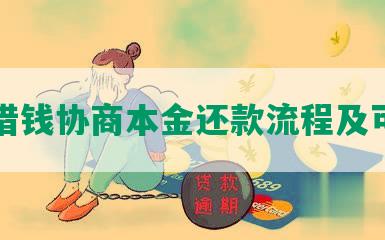 美团借钱协商本金还款流程及可行性