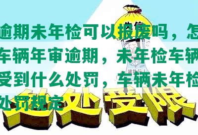 深圳逾期未年检可以报废吗，怎么处罚，车辆年审逾期，未年检车辆上路行驶受到什么处罚，车辆未年检上路怎么处罚规定