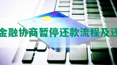 美团金融协商暂停还款流程及还本金