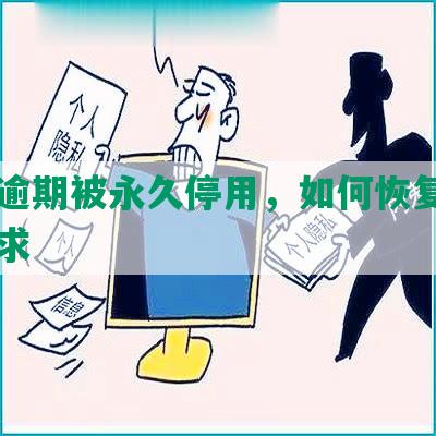 发卡逾期被永久停用，如何恢复及申请要求