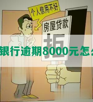 工商银行逾期8000元怎么办？