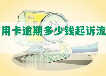 中信信用卡逾期多少钱起诉流程及相关事