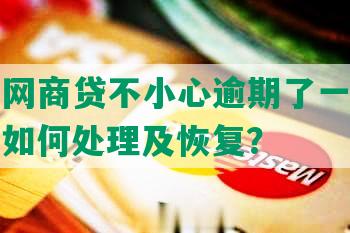 支付宝网商贷不小心逾期了一天影响大吗？如何处理及恢复？