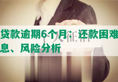 民生贷款逾期6个月：还款困难、逾期利息、风险分析