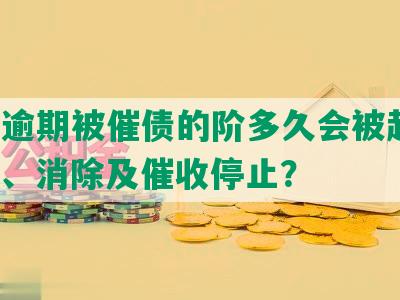 网贷逾期被催债的阶多久会被起诉、还款、消除及催收停止？