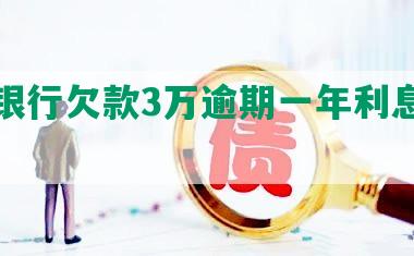 光大银行欠款3万逾期一年利息及应对措