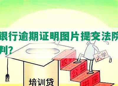 民生银行逾期证明图片提交法院，多久能判？