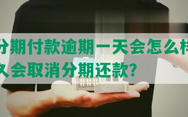 平安分期付款逾期一天会怎么样，逾期多久会取消分期还款？