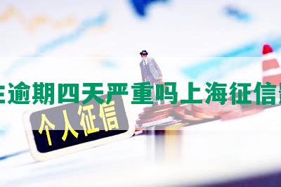 民生逾期四天严重吗上海征信影响