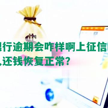 建设银行逾期会咋样啊上征信吗，逾期多久还钱恢复正常？