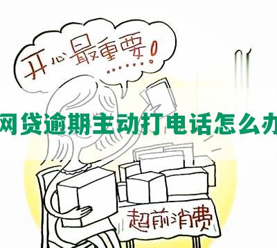 网贷逾期主动打电话怎么办