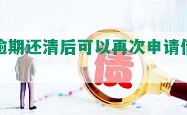 网贷逾期还清后可以再次申请借款吗？