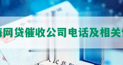 上海网贷催收公司电话及相关信息