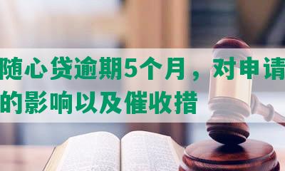 光大随心贷逾期5个月，对申请再次被拒的影响以及催收措