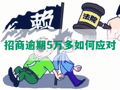 招商逾期5万多如何应对