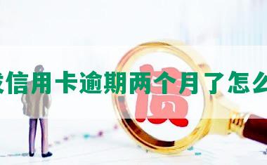 浦发信用卡逾期两个月了怎么办？