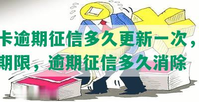 信用卡逾期征信多久更新一次，逾期记录期限，逾期征信多久消除