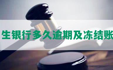 民生银行多久逾期及冻结账户