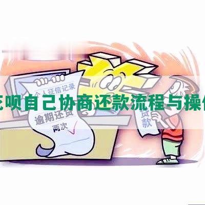 花呗自己协商还款流程与操作