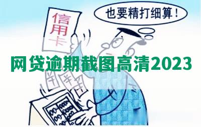 网贷逾期截图高清2023