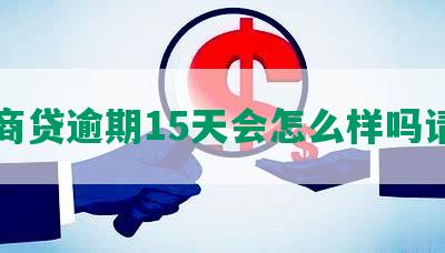 网商贷逾期15天会怎么样吗请问