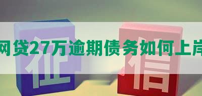 网贷27万逾期债务如何上岸