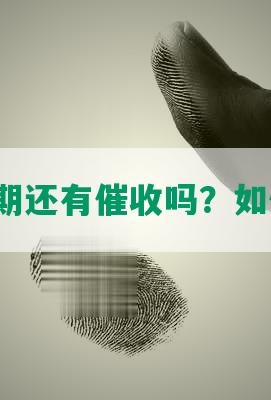 网贷逾期还有催收吗？如何应对？