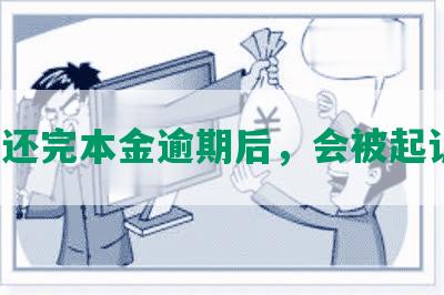 网贷还完本金逾期后，会被起诉吗？