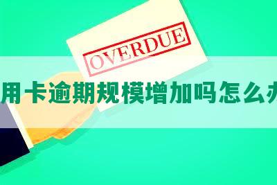 信用卡逾期规模增加吗怎么办？