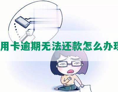 信用卡逾期无法还款怎么办理？