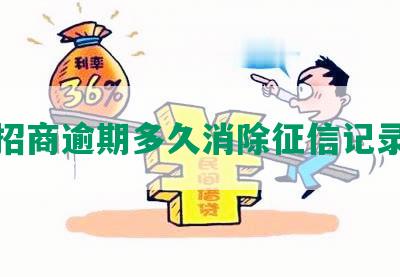 招商逾期多久消除征信记录