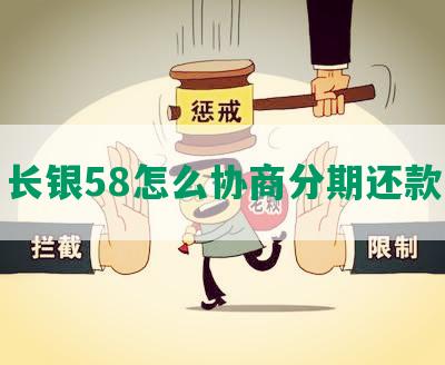 长银58怎么协商分期还款