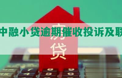 深圳中融小贷逾期催收投诉及联系方式