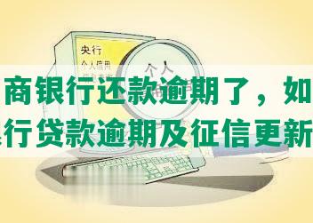 莆田工商银行还款逾期了，如何补救工商银行贷款逾期及征信更新