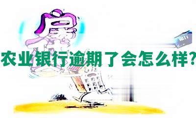 农业银行逾期了会怎么样?