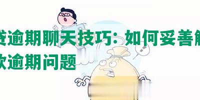 网贷逾期聊天技巧: 如何妥善解决借款逾期问题