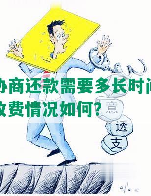 找律师协商还款需要多长时间完成并结案，收费情况如何？