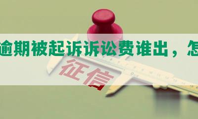 网贷逾期被起诉诉讼费谁出，怎么算？