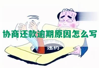 协商还款逾期原因怎么写