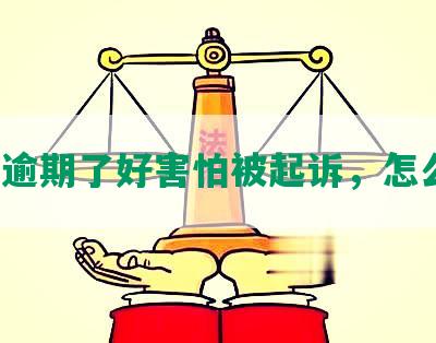 网贷逾期了好害怕被起诉，怎么办？