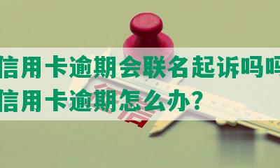 几张信用卡逾期会联名起诉吗吗，好几张信用卡逾期怎么办？