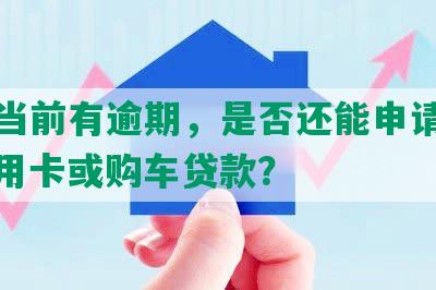 网贷当前有逾期，是否还能申请贷款、信用卡或购车贷款？