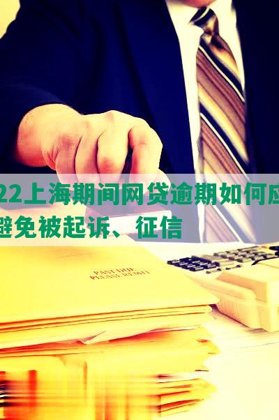 2022上海期间网贷逾期如何应对及避免被起诉、征信